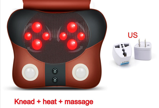 Cervical spine  neck waist massagerback shoulder massage pillow